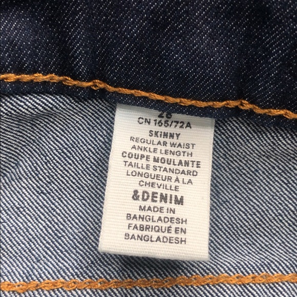 High wasted H/M dark jeans - Picture 5 of 5